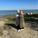 Фотография "Я и моя дочь Наташа 30 апреля 2024 год озеро Смолино сад"