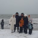 Фотография "Зима в Калининграде зеленоградск,у моря, 4 января,проводы Лёши "