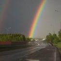 Фотография "Вот такая яркая радуга после дождя"