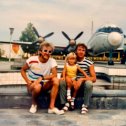 Фотография "Сочи 1985 год, Я и Самойленко Михаил Иванович с дочерью Мариной"