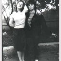Фотография "Я и Лилька Линькова 1987 год"