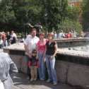 Фотография "Сергей, я, наша дочь Татьяна и внук Денис."