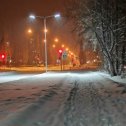 Фотография "Зимний вечер на нашей улице"