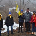 Фотография "15 февраля 2024 года, восхождение на Бештау из города Железноводск, посвященное Дню защитников Отечества."