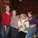 Фотография "Я с мамой, дочкой и внучкой. 30.12.2008г."