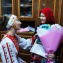 Фотография "Александра Викторовна от души поздравляет маму с 90 летием."