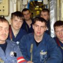 Фотография "2006г. Северный флот. Прикомандирован в 603-й экипаж. Обитатели 4-го (реакторного отсека) по боевой тревоге."