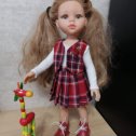 Фотография "Новый комплект для любимой куклы:юбочка, жилет, боди и новые ботиночки🧵"