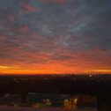 Фотография "15.12.20 Sonnenaufgang 🌞 7:48 Uhr in Berlin von oben 40m 🏗 🤗"