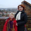 Фотография "с дочерью в Праге"