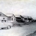 Фотография "Улица Рязанская на выезде из села Касаткино в 1967-68 году. Две фотографии из фотоматериалов музея Архаринского Дома культуры."