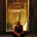 Фотография "В одном из храмов Анкора (фокус не на мне)."