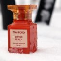 Фотография "TOM Ford Bitter Peach 
💯Оригинал💯

Верхние ноты: Персик, Красный апельсин, Кардамон и Гелиотроп Средние ноты: Ром, Коньяк, Давана и Жасмин
Базовые ноты: Ваниль, Пачули из Индонезии, Бобы тонка, Сандал, Бензоин, Кашмеран, Стиракс, Лабданум и Ветивер"