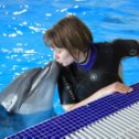 Фотография "Поцелуйте дельфина на счастье! ☑️ Сделано!"