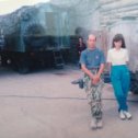 Фотография "Я и Серёжа Данько  ( командир роты, погиб в Чечне ). Мы в Терекли - Мектеб ( Дагестан )."