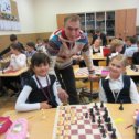 Фотография "провожу уроки шахмат в школе"