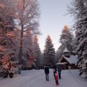 Фотография "Новогоднюю сказку подарили мне дети и внуки, пригласив к себе в гости в Архангельск."