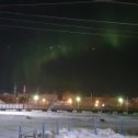 Фотография "северное сияние в Ноябрьске (автор фото не я)"