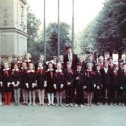 Фотография "Доблестный 4 а кл. со своим классным руководителем И.Н.Гусевым, осень 1987 г."