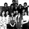 Фотография "Мякитская средняя школа. 9 класс. 21 января 1977г. (первый ряд крайняя справа-это я)"