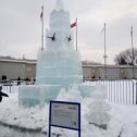 Фотография "Ледяная скульптура - Спасская башня."