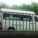 Фотография ""Беременный" микроавтобус."