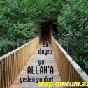 Фотография "Allahim her yolmzu aciq ele"