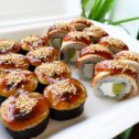 Фотография "https://www.instagram.com/p/BrkMGVLlGQ4/?igref=okru
#сушиотсаши #суши #роллы #ступино #sushiotsashi #sushi"