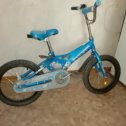 Фатаграфія «Велосипед детский. Размер колеса 16 (на 5-7 лет). Состояние хорошее. 1500 руб. Бежица (Березка)»