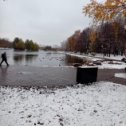 Фотография "Ангарске пруды, начало зимы..... "