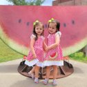Фотография "Мои девочки на празднике ""Арбузный  фестиваль !""
                      5 августа    2023г. "