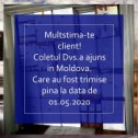 Фотография "Multstima-te client!🙂
*
Coletul Dvs.a ajuns in Moldova. Care au fost trimise pina la data de 01.05.2020 🚛📦
*
👉Va rugam de a prentimpina destinatarul,ca o sa fie apelat pe parcusul saptaminii. Incepand de mine sa incepe distribuirea pacetelor. Compania voastra.👈
*
NorocExpress.com
BestPost.md
Depozit MD:068-400-390.
Timpul de lucru al depozitului : 9.00-18.00 Depozitul
BestPost.md"