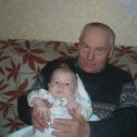 Фотография "Володя с внучкой Катенькой"