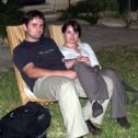 Фотография "06.2006. На корпоративной вечеринке. Я и Ева"