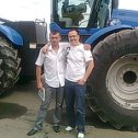 Фотография "С учителем по трактору Т9000."