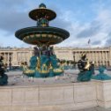 Фотография "Фонтан Морей на площади Согласия, Париж"