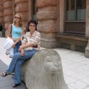 Фотография "Я с дочкой Аленой в Стокгольме "