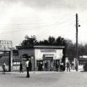 Фотография "1975 г. Улица Нижегородская у входа на Зелёный базар. панорама из фото В. Ерусланова."