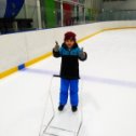 Фотография "Мой внук Ваня учится кататься на коньках"