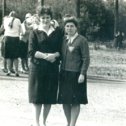 Фотография "Ориентировочно 1967 год. Поездка в Гродно на смотр - конкурс учительской самодеятельности и хоров.. Щибря и Бизюк."