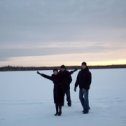 Фотография "Черное озеро, зима 2008 год"