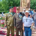 Фотография "У Монумента Воинской Славы 9 Мая в День Победы . 09 . 05 . 2024 . г . Жанатас Казахстан."