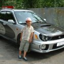 Фотография "10 лет назад "Чайка"2003 год Егор маленький,а уже водит серьезную технику."