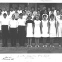 Фотография "Фото по окончании 8 класса шк.№7 г. Пензы в 1967г. Я справа в верхнем ряду. "