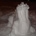Фотография "Очередное снежное творение... (анфас)"