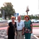 Фотография "21.07.21г. Прогулка по Ташкенту. Я, моя супруга Валентина и наша дорогая гостья из России Вера."