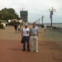 Фотография "Я с Рожковым на набережной Амура"