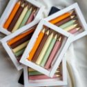 Фотография "Шоколадные карандаши. Коробочка 12,5*10см, 6 штук разного цвета и вкуса. Бронирование к 1 сентября открыто. "