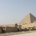 Фотография "Каир. Пирамиды Гизы. Сфинкс."