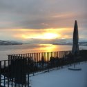 Фотография "Sonnenaufgang heute Morgen über Zürichsee"